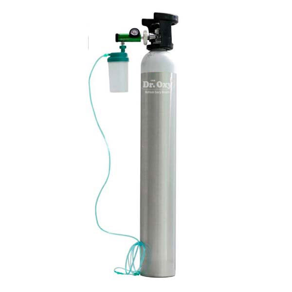 plastic oxygen tank